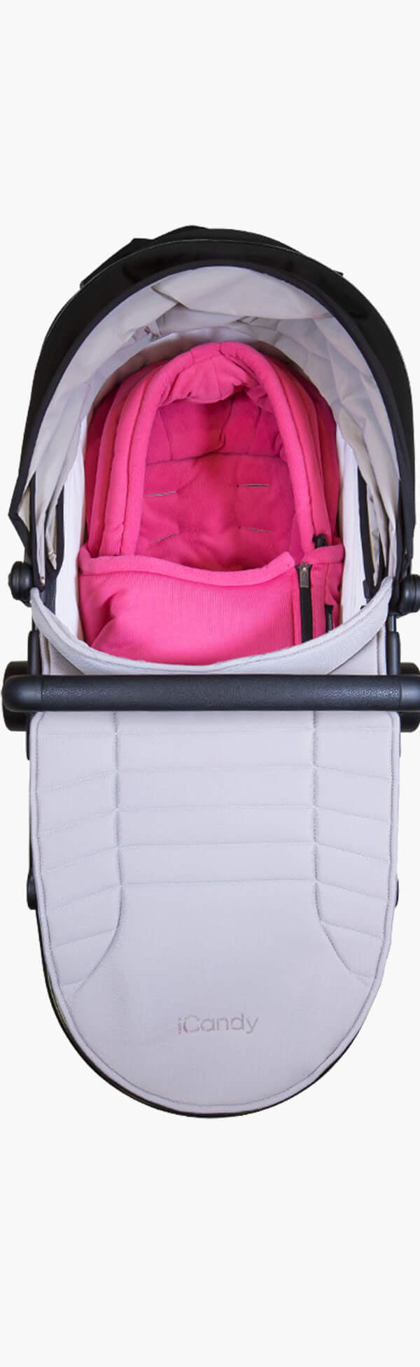 Newborn Pod for iCandy Peach Main Carrycot - Fuchsia